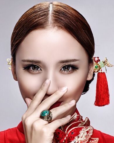 安陽時尚名人化妝**學(xué)校學(xué)校作品